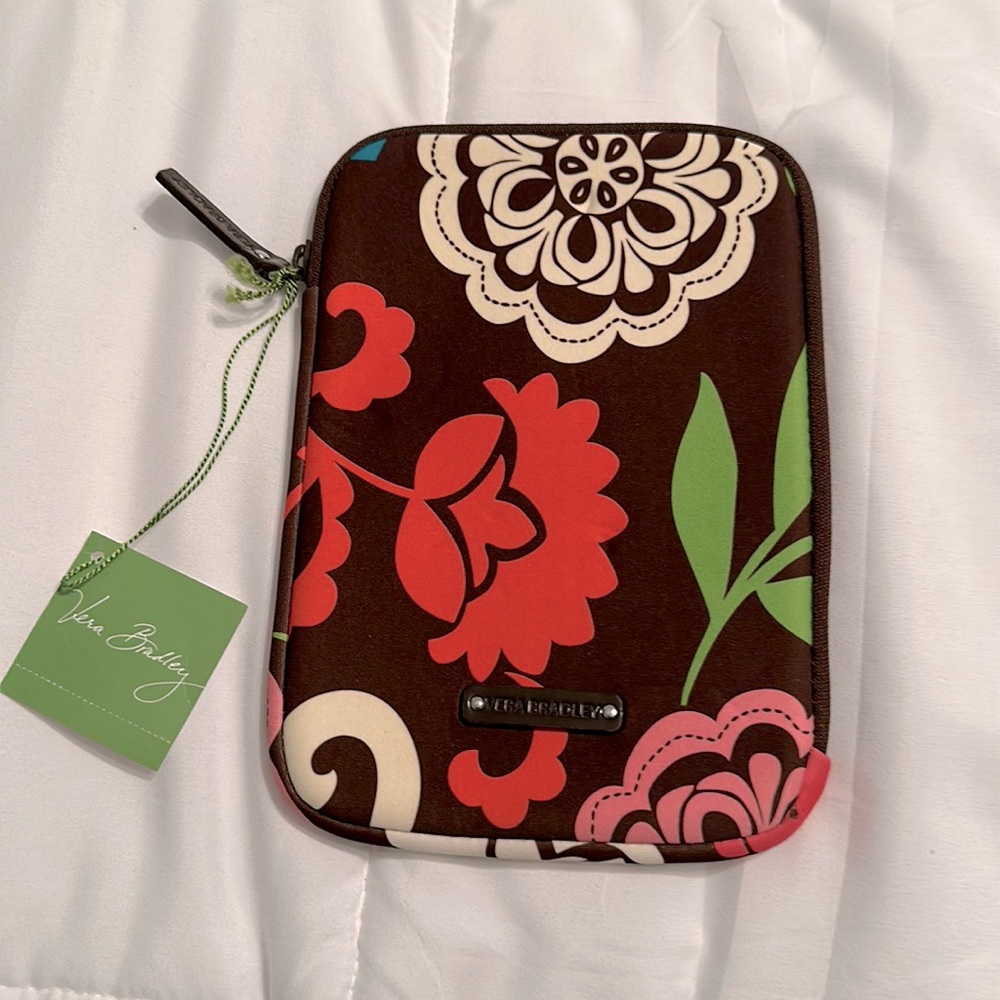 Vera Bradley Neoprene Tablet Sleeve Lola NWT reader iPad case ❤️2 for $50❤️